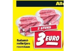 salami rolletjes