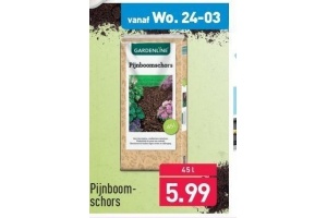 gardenline pijnboomschors