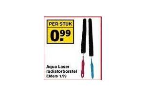 aqua laser radiatorborstel