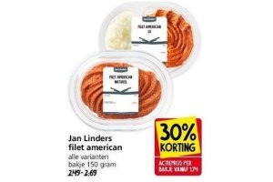 jan linders filet americain