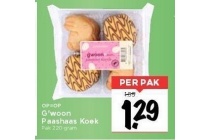 g woon paashaaskoek