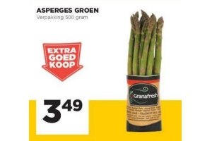 asperges groen