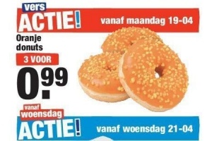 oranje donuts