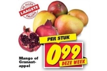 mango of granaatappel