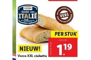 ciabatta xxl