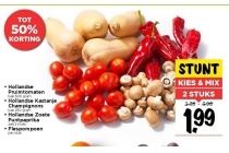 hollandse pruimtomaten hollandse kastanje champignons hollandse zoete puntpaprika flespompoen