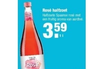 rose halfzoet