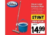 aqua laser rotator mop