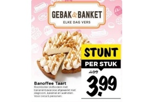 banoffee taart