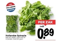 hollandse spinazie