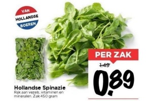 hollandse spinazie