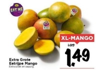 extra grote eetrijpe mango