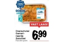 ovenschotel gemarineerde zalmfilet