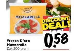 fresca d oro mozzarella