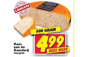 kaas van de boerderij