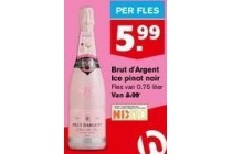 brut d argent ice pinot noir