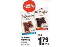 de ruijter hagelslag