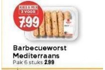 barbecueworst mediterraans