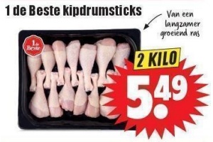 1 de beste kipdrumsticks