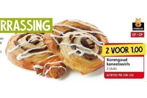 korengoud kaneelswirls