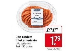 jan linders filet americain