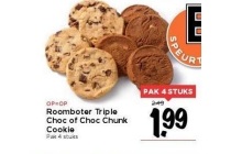 roomboter triple choc of choc chunk cookie