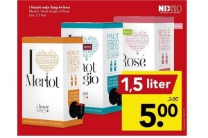 i heart wijn bag in box