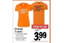 oranje t shirt