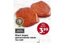 black angus gemarineerde steak