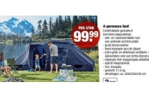 4 persoons tent