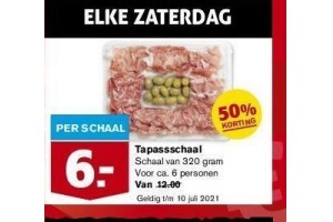 tapasschaal