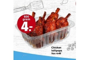 chicken lollipops