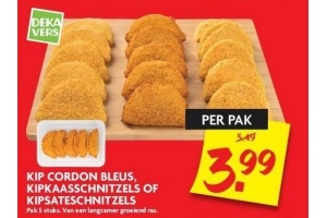 kip cordon blues kipkaasschnitzels of kipsateschnitzels