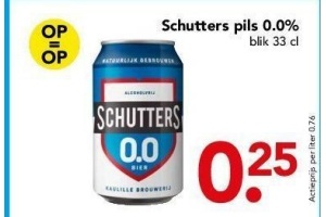 schutters pils 0 0