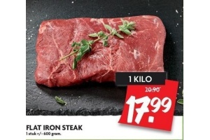 plat iron steak