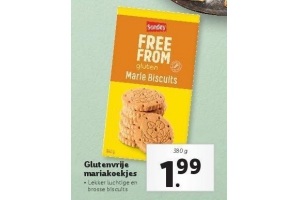 glutenvrije mariakoekjes