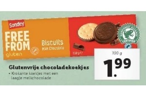 glutenvrije chocoladekoekjes