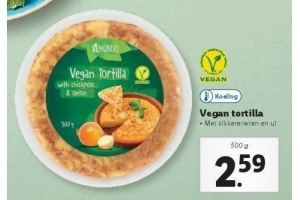 vegan tortilla