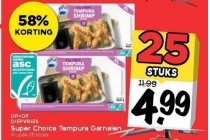 super choice tempura garnalen