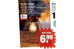 led solar lantaarn