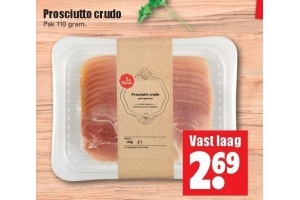 prosciutto crudo